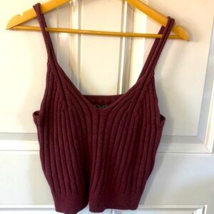 😎 Anthropologie soft sweater tank